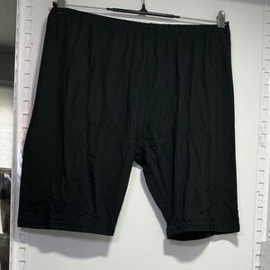 Unbranded Black Biker Shorts Plus Size 4XL Spandex Stretch Activewear